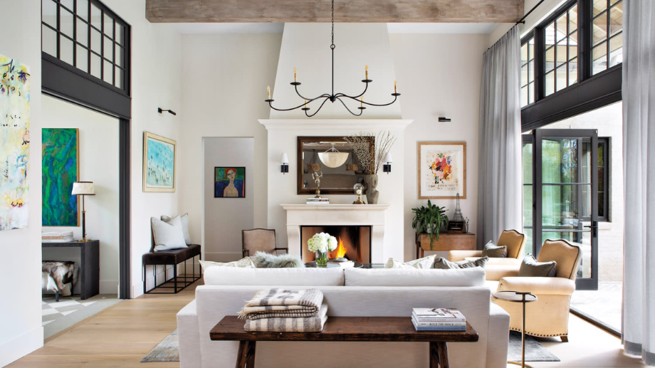 Luxury farmhouse interior design in Manesar Gurgaon with premium living space