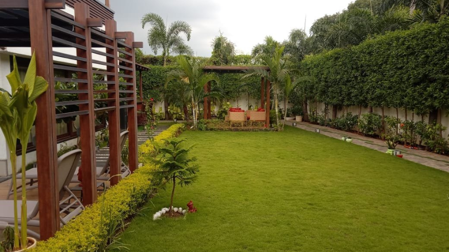 Green natural surroundings at Sanctuaries Manesar Gurgaon farmhouse area